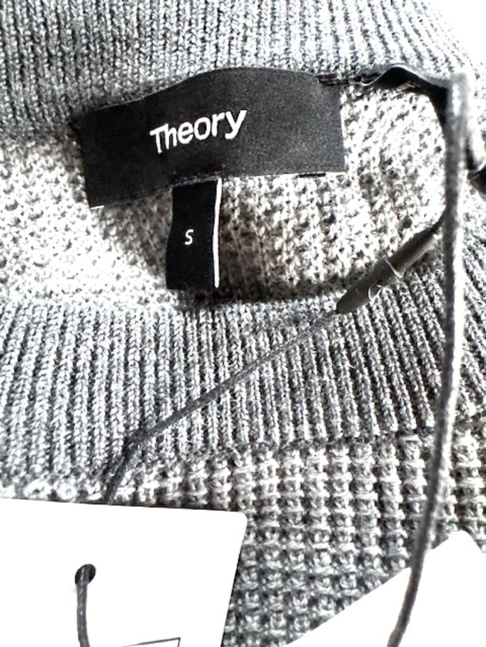 Theory Maden Crew  Novo Merino Wool Crewneck Sweater Minimalist Quiet Luxury - Picture 11 of 13